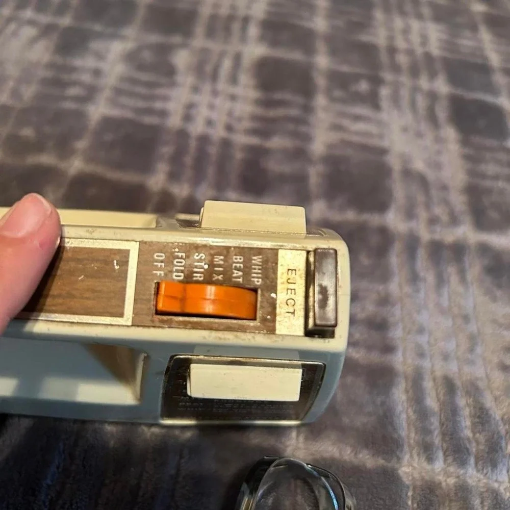 general electric vintage hand mixer